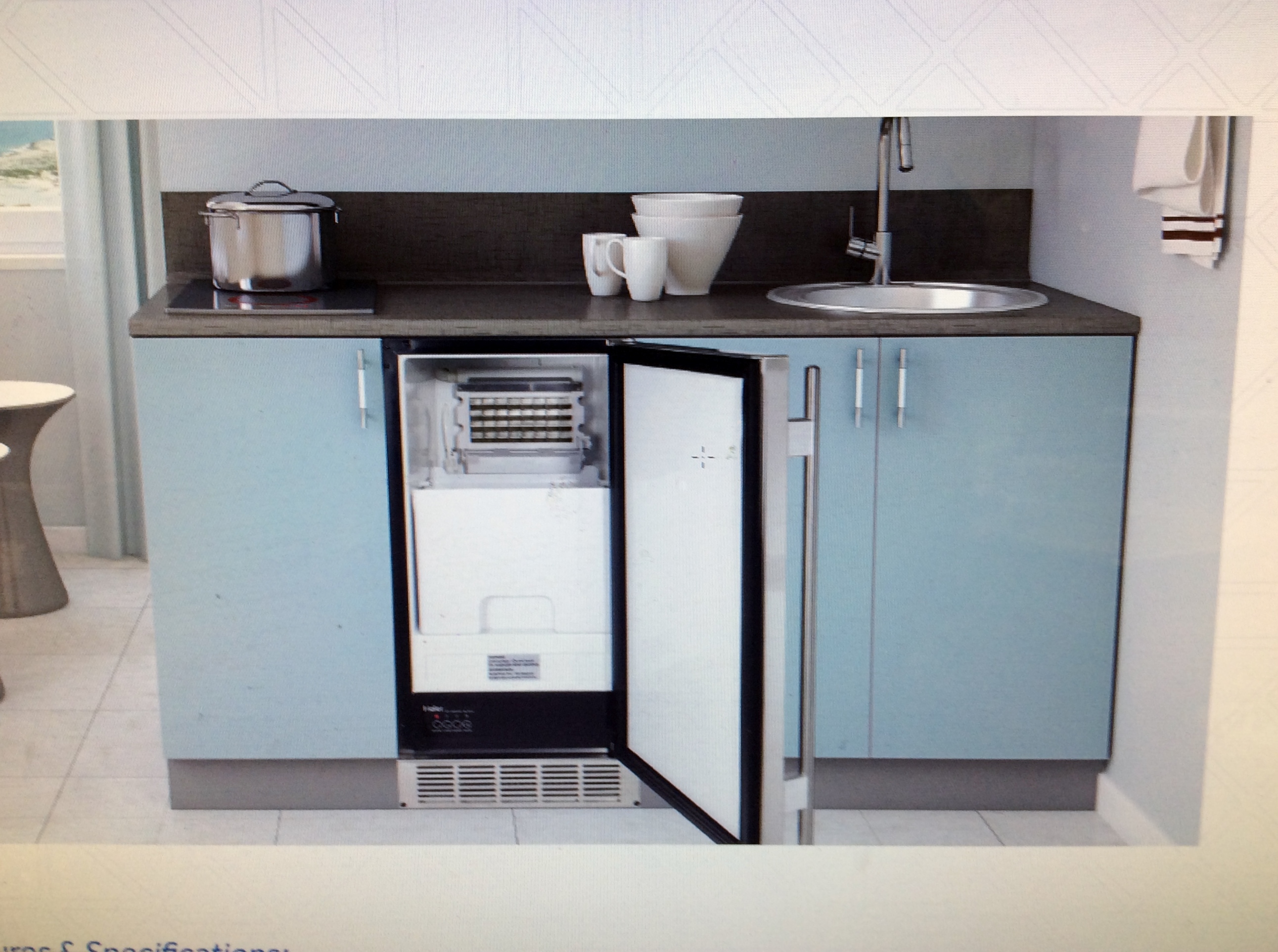 ... Home Appliances / Haier / Haier Built In Clear Ice Maker HI50IB20SS